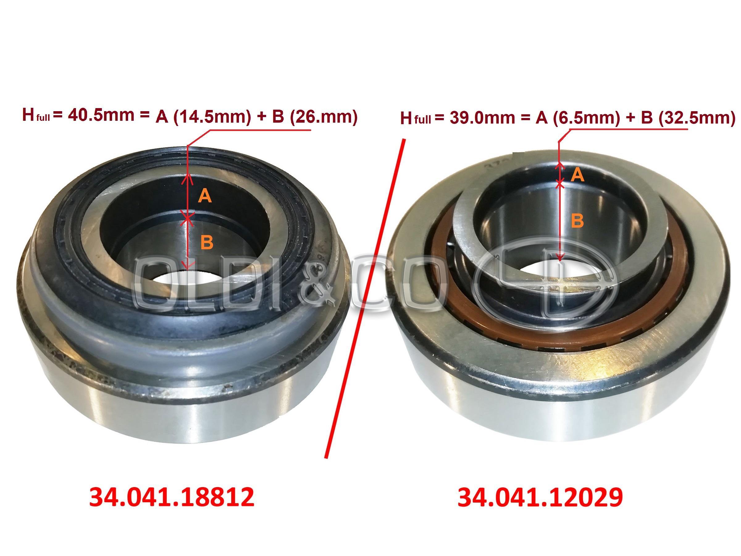 34.041.12029 / 
       
                          King pin bearing