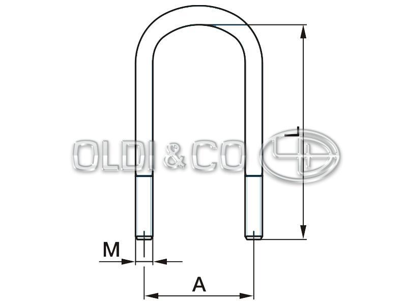 17.026.24207 / 
       
                          U-bolt